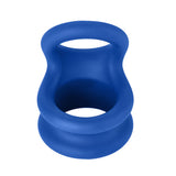 F-20: Balls Stretcher Liquid Silicone 60/77Mm Blue
