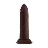 Model J 5.5" Liquid Silicone Dong Mahogany