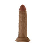 Model J 5.5" Liquid Silicone Dong Oak