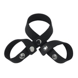 Leather Figure-8 C&B Divider - Black