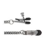 Broad Tip Clamp & Jewel Chain - Adj.