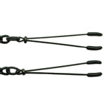 Black Tweezer Clamp W/ Link Chain