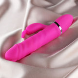 Ruby Thrusting Rabbit Vibrator Pink