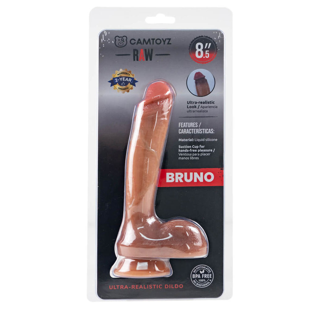 Raw Bruno 8.5" Ultra Realistic Dildo