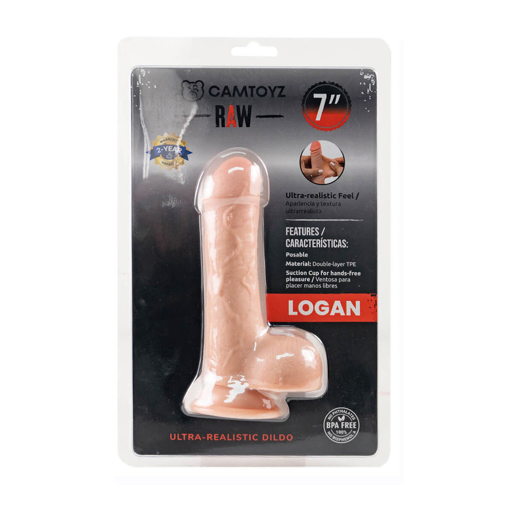 Ultra Realistic Raw Logan 7" Dildo