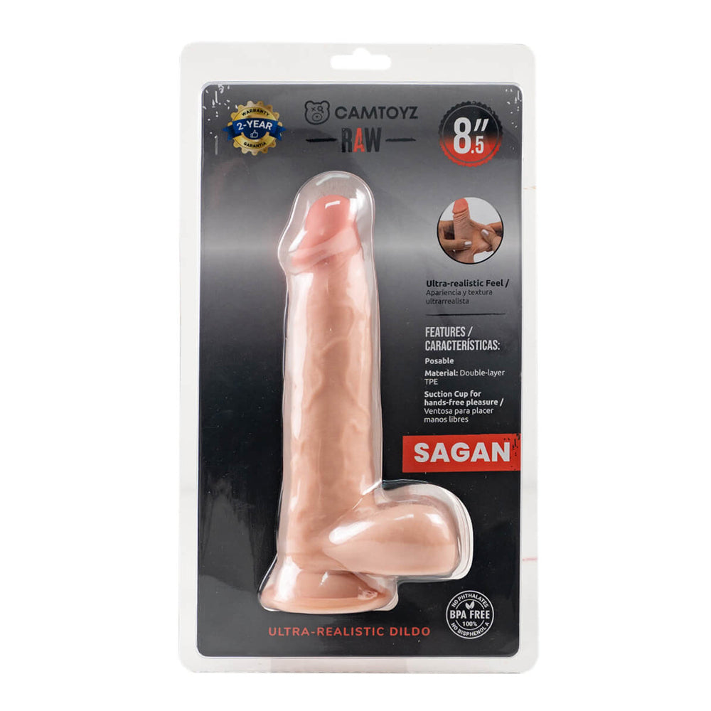 Ultra Realistic Raw Sagan 8.5" M Dildo