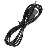 USB Pin Charger Cord (Vibrating Kink Pumped) Black