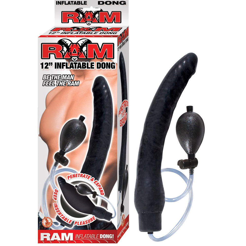 Ram 12" Inflatable Dong Black