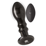 Ass-Sation Remote Vibrating Metal Anal Pleaser Black