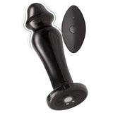 Ass-Sation Remote Vibrating Metal Anal Lover Black