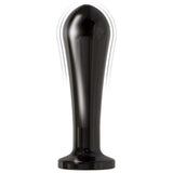 Ass-Sation Remote Vibrating Metal Anal Bulb Black