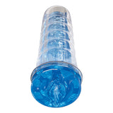 Dream-Lite Crystal Vagina Masturbator Blue
