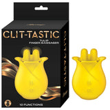Clit-Tastic Tulip Finger Massager Yellow