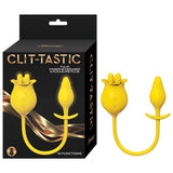 Clit-Tastic Tulip Finger Massager & Pleasure Plug Yellow