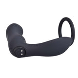 Ass-Sation Remote Contoured Anal Plug Black