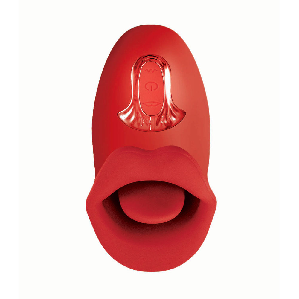 Clit-Tastic Tongue Licking Lover Red
