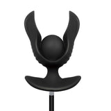 Atomic Vibrating Inflatable Plug Black