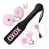 Bondage By Nasstoys Naughty In Pink Black & Pink