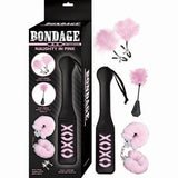 Bondage By Nasstoys Naughty In Pink Black & Pink