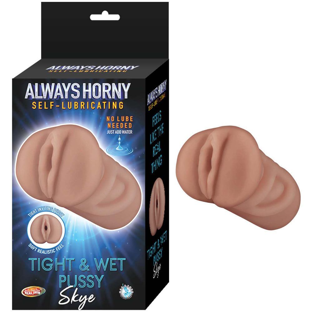 Always Horny Self-Lubricating Masturbator Skye Brown