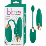 Blaze Dual Massager Kit Green
