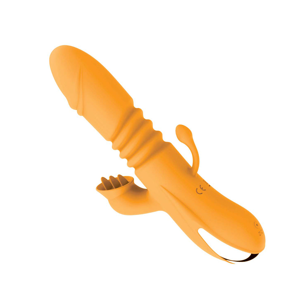 Intruder Heat Up Thruster With Tickler Orange