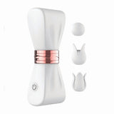 Gold Glam Tri-Tip Vibe White