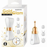 Gold Glam Tri-Tip Vibe White
