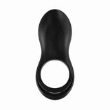Gold Glam Cockring Black