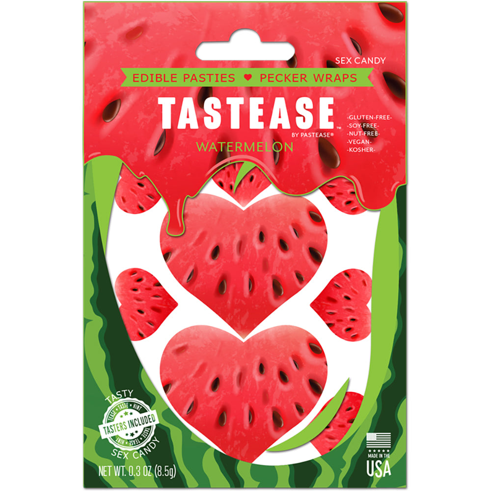 Tastease Edible Watermelon Pasties & Pecker Wraps