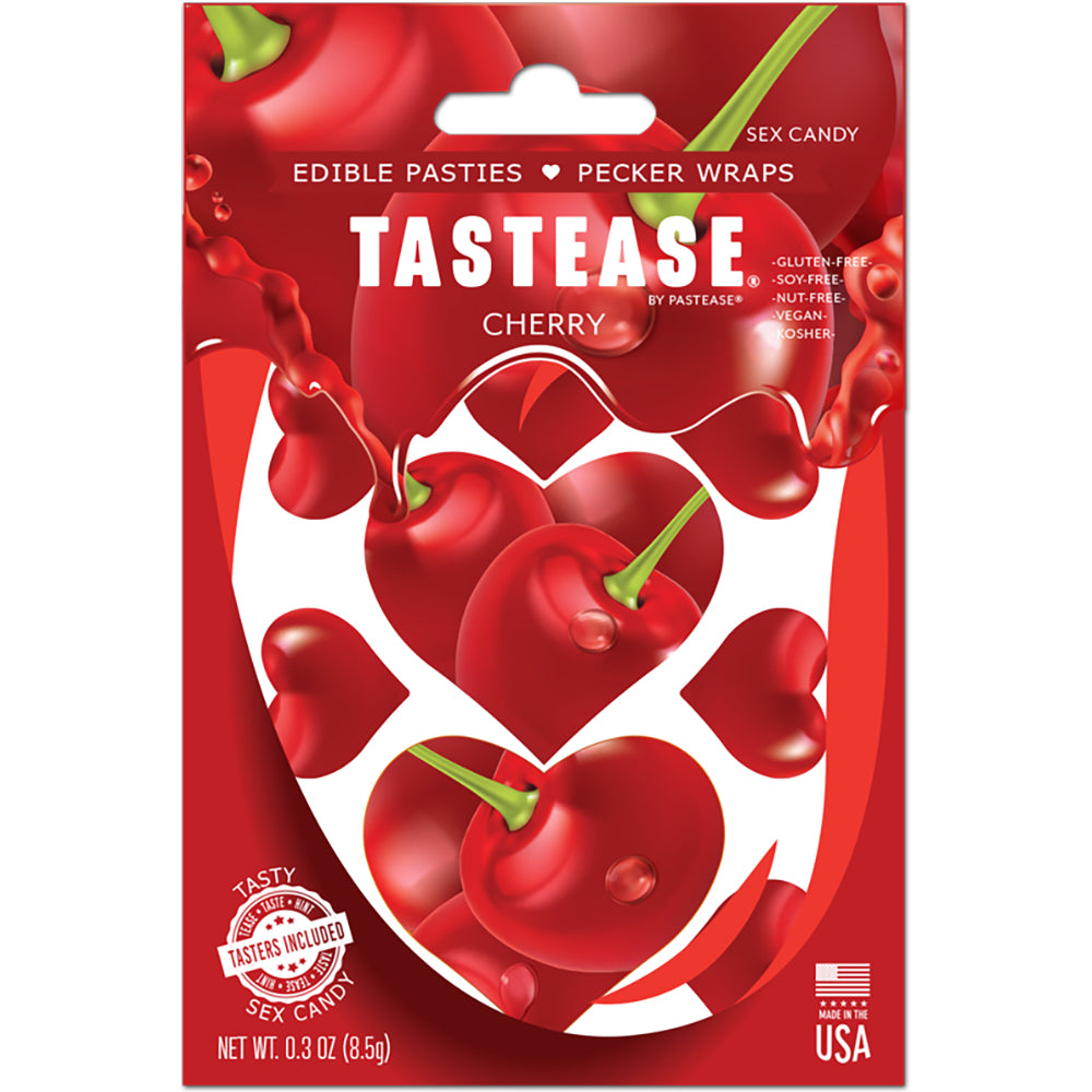 Tastease Edible Cherry Pasties & Pecker Wraps