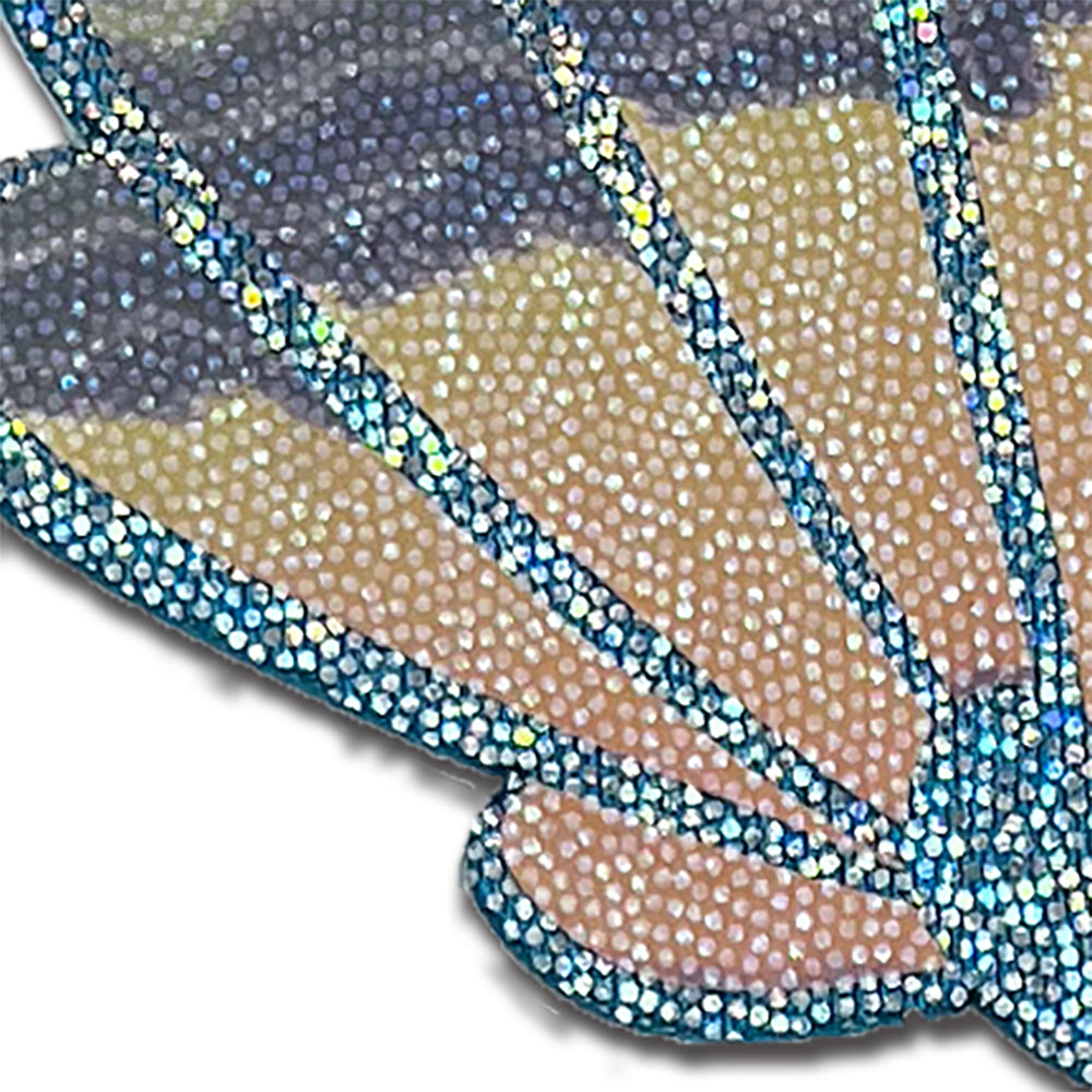 Pastease Mermaid Shells Pasties In Opalescent Seafoam Blue