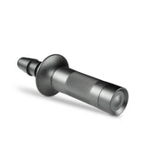 Lock On Karbonite Dildo With Handle Mocha