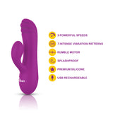 Viben Jolie Mini G-Spot Rabbit Vibe W/ Pleasure Ridges Berry