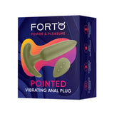 Pointed Vibrating Plug Green