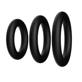F-39: Trio Cockring Set Black