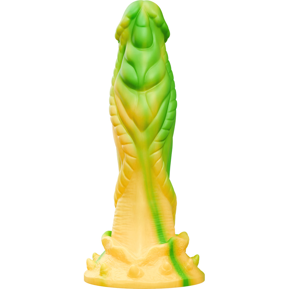 Tentra Bozar Snapping Turtle Thrusting Dildo Yellow