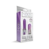 Nixie Smooch Rechargeable Lipstick Bullet Vibrator Purple Ombre