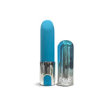 Nixie Smooch Rechargeable Lipstick Bullet Vibrator Blue Ombre