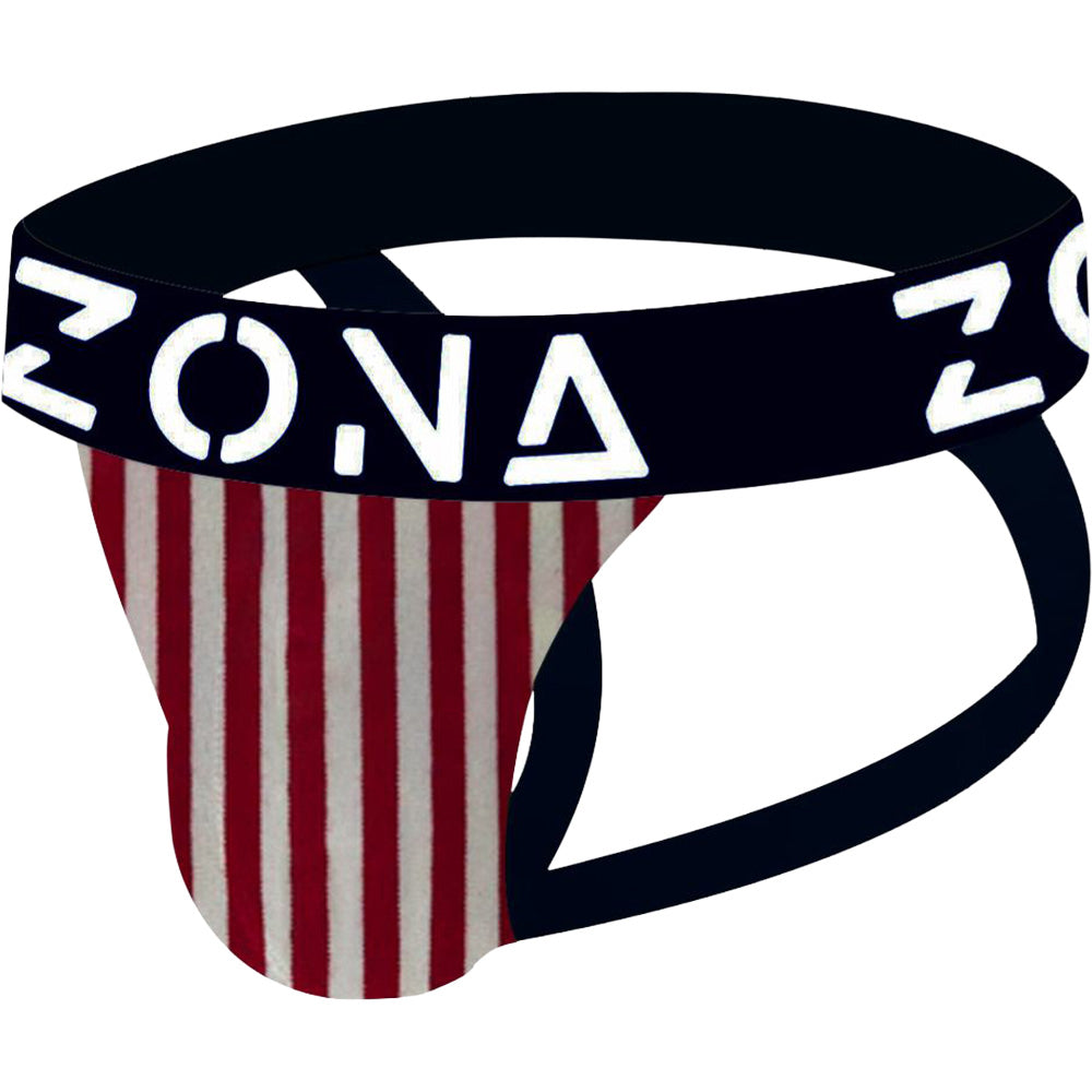 Crimson Candycane Jockstrap X-Large