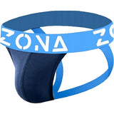 Navy Vibrant Jockstrap Medium