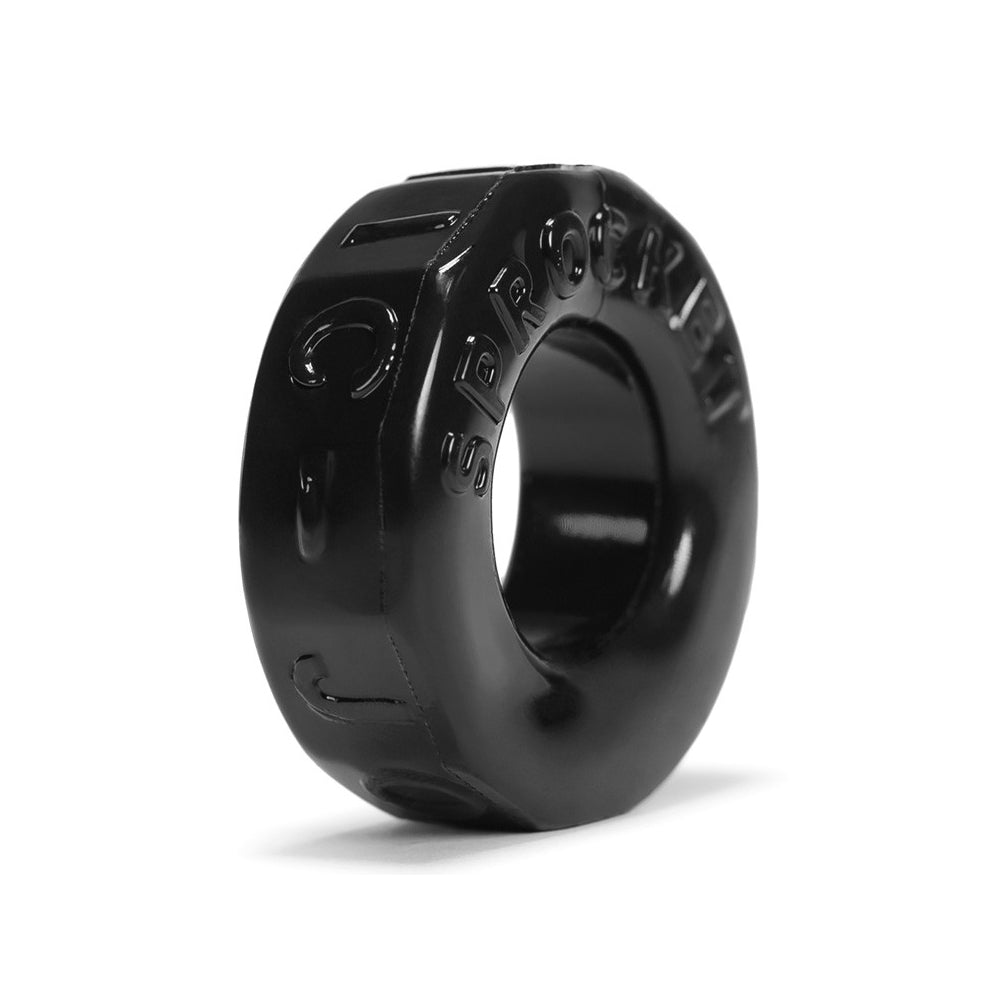 Sprocket Cock Ring Black