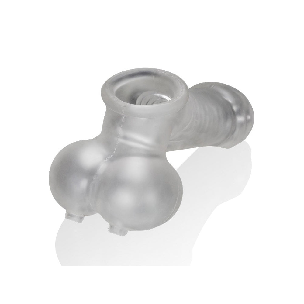 Sackjack Wearable Jackoff Sheath Clear Frost
