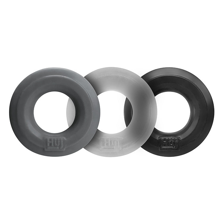 Huj3 C-Ring 3-Pack By Hunkyjunk Tar/Multi