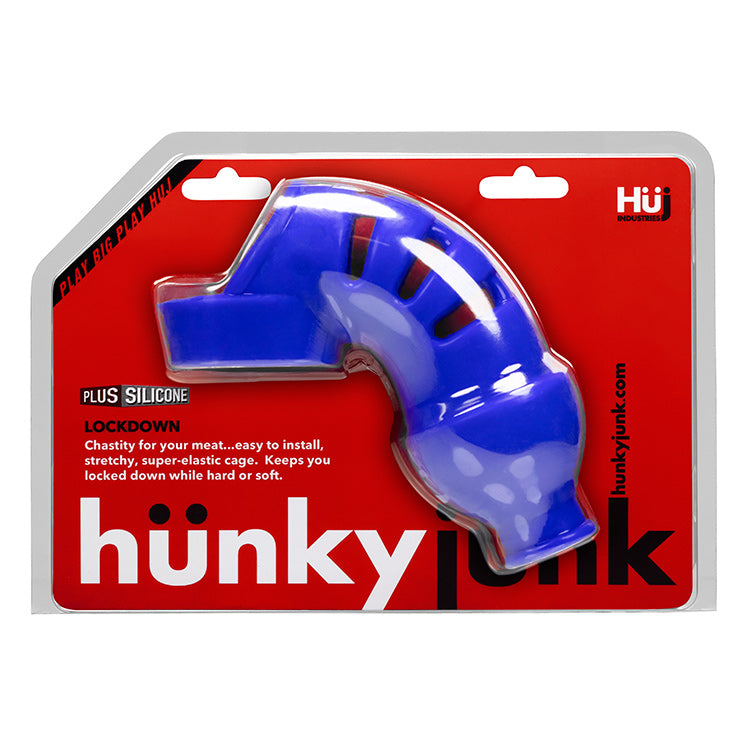 Lockdown Cage Chastity By Hunkyjunk Cobalt