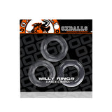 Willy Rings 3-Pack Cockrings Clear