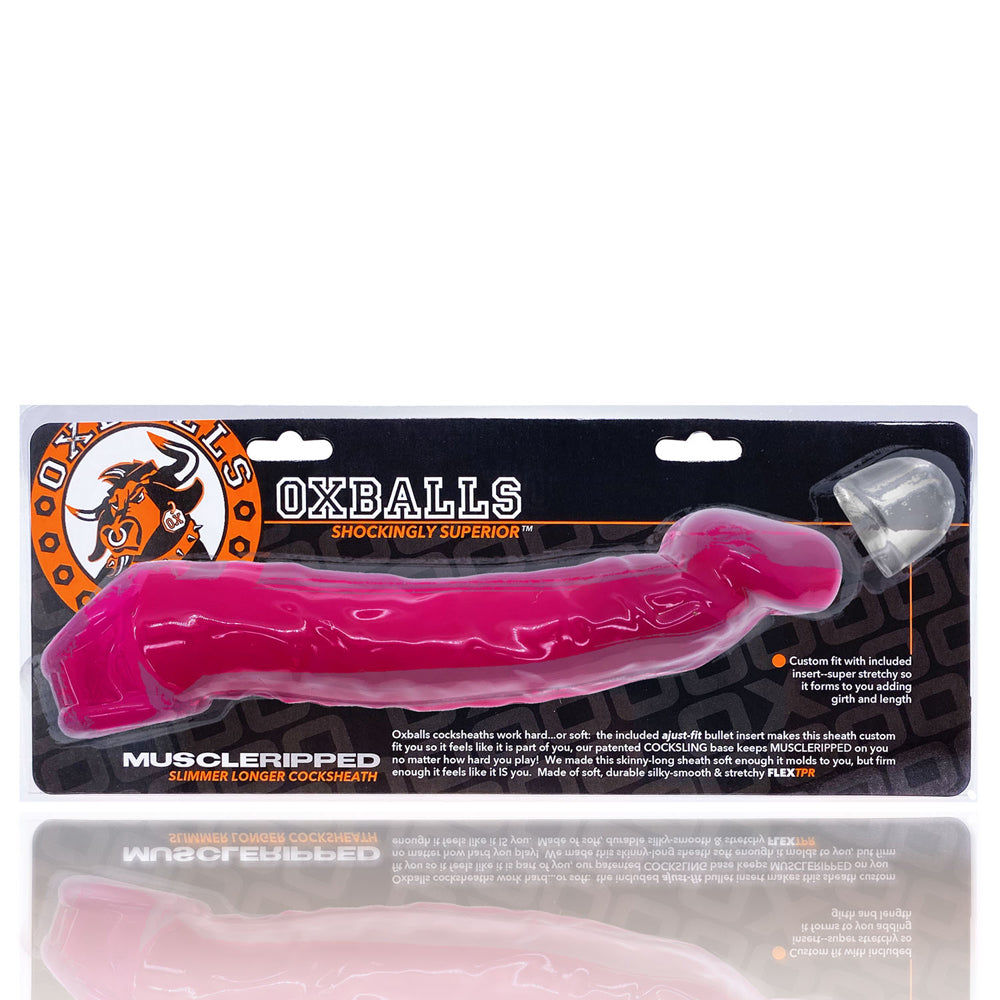 Muscle Ripped Cocksheath Hot Pink