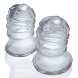 Elong Wide Base Nip Sucker Clear
