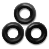 Fat Willy 3-Pack Jumbo Cockrings Black
