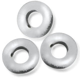 Fat Willy 3-Pack Jumbo Cockrings Clear